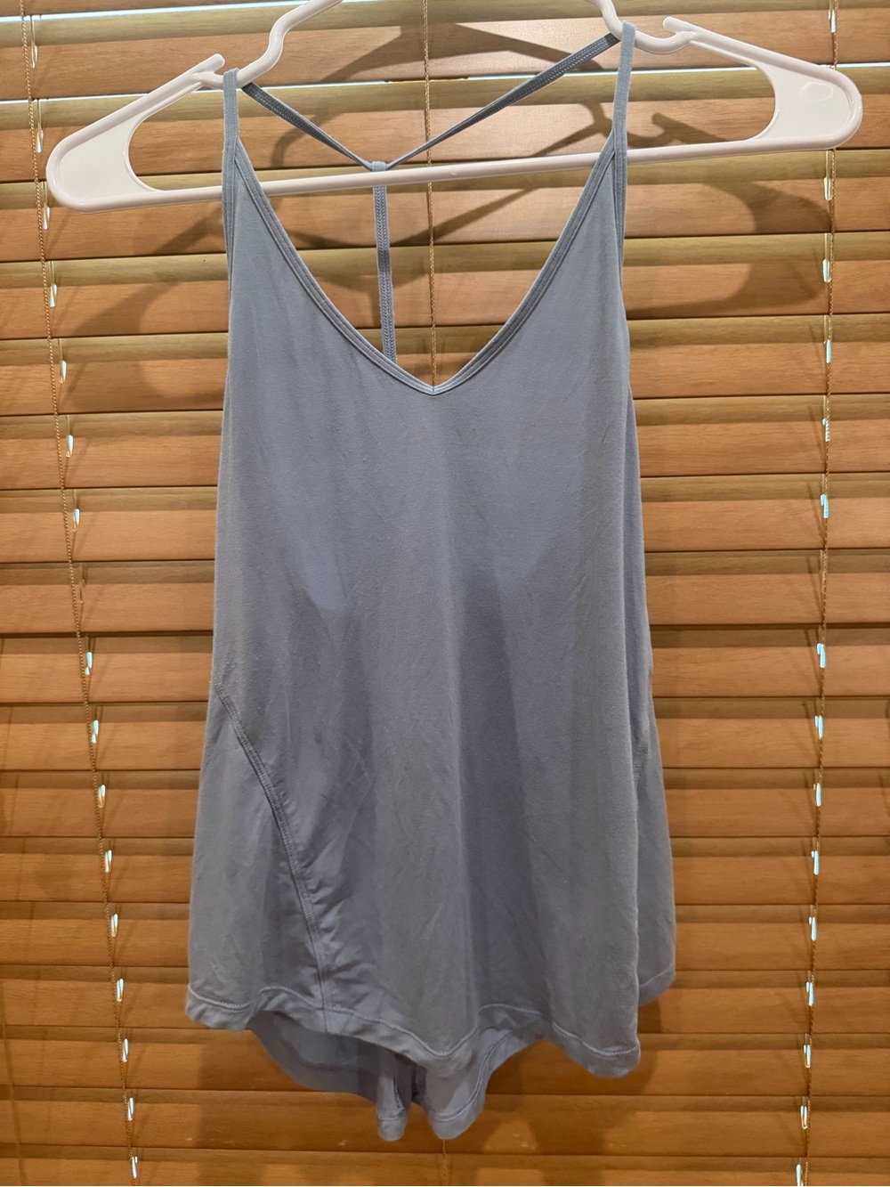 Lululemon Light Blue Strappy Tank Top size 2